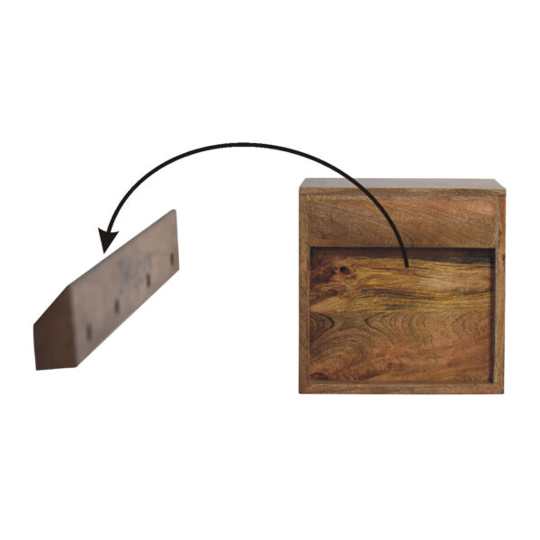 Mensta Mini Classic Wall-Mounted Bedside – Compact & Timeless Design - Image 10