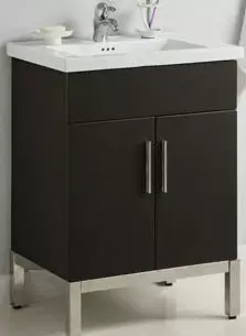 Empire Industries Daytona Collection 24 Inch Contemporary Vanity with Two Door Cabinet